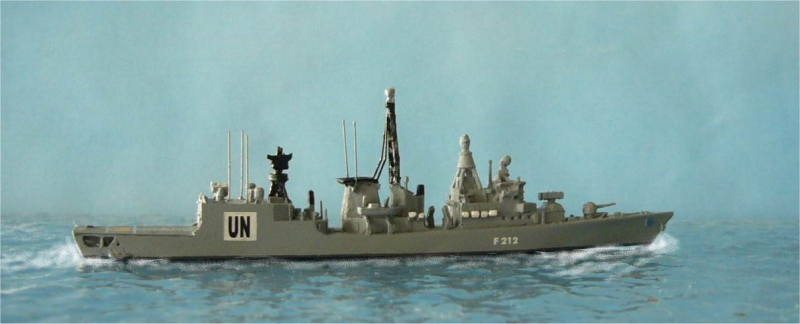 Frigate F 212 "Karlsruhe" UN Mission (1 p.) GER 2006 Albatros ALK 20 KaS